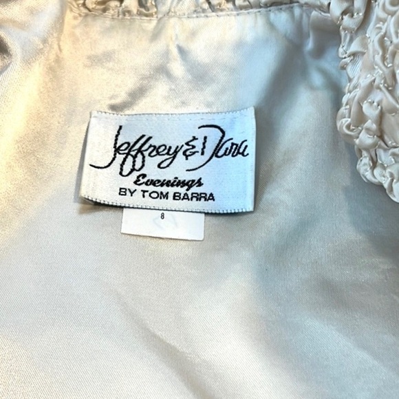 VTG Jeffrey & Dara Evenings by Tom Barra,Exquisite 1-Pc w/Attached Jacket,Size 8 - Picture 7 of 17